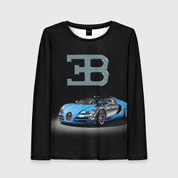 Лонгслив женский Bugatti - motorsport extreme, цвет: 3D-принт
