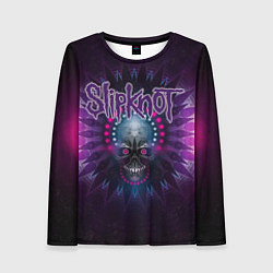 Женский лонгслив Slipknot: Neon Skull