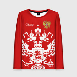 Женский лонгслив Red Russia
