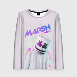 Женский лонгслив Marshmello: New DJ