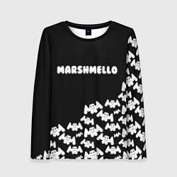 Женский лонгслив Marshmello: Dark Side