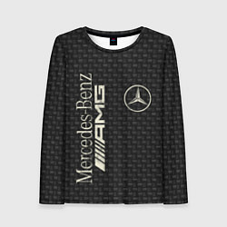 Лонгслив женский Mercedes AMG: Dark Side, цвет: 3D-принт