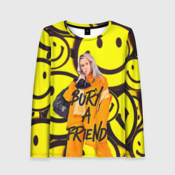 Женский лонгслив Billie Eilish: Bury a Friend