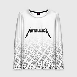 Лонгслив женский METALLICA, цвет: 3D-принт