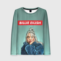 Лонгслив женский Billie Eilish, цвет: 3D-принт