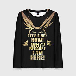 Лонгслив женский МОЯ АКАДЕМИЯ НЕРО MY HERO ACADEMIA, цвет: 3D-принт