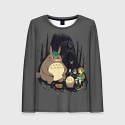 Женский лонгслив Totoro