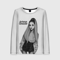 Лонгслив женский Ariana Grande Ариана Гранде, цвет: 3D-принт