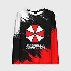 Лонгслив женский UMBRELLA CORP, цвет: 3D-принт