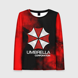 Лонгслив женский UMBRELLA CORP, цвет: 3D-принт