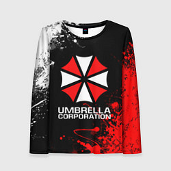 Лонгслив женский UMBRELLA CORPORATION, цвет: 3D-принт