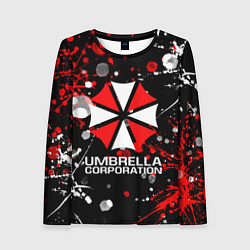 Лонгслив женский UMBRELLA CORPORATION, цвет: 3D-принт