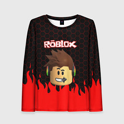 Лонгслив женский ROBLOX, цвет: 3D-принт