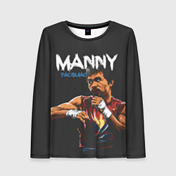 Лонгслив женский Manny, цвет: 3D-принт