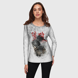 Лонгслив женский SEKIRO SHADOW DIE TWICE, цвет: 3D-принт — фото 2