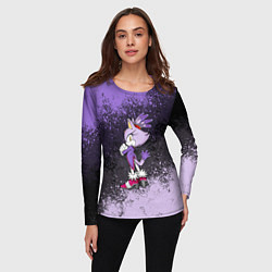 Лонгслив женский SONIC Blaze the Cat, цвет: 3D-принт — фото 2