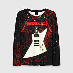 Лонгслив женский Metallica, цвет: 3D-принт