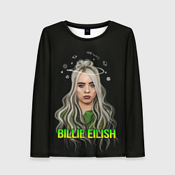 Лонгслив женский BILLIE EILISH, цвет: 3D-принт