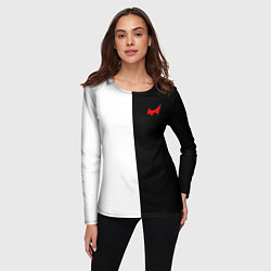 Лонгслив женский Monokuma, цвет: 3D-принт — фото 2