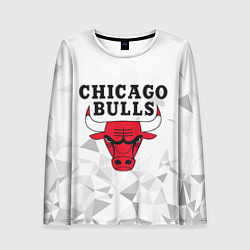 Лонгслив женский CHICAGO BULLS, цвет: 3D-принт