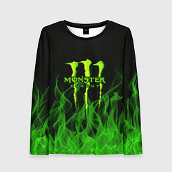 Лонгслив женский MONSTER ENERGY, цвет: 3D-принт