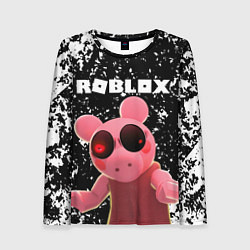 Лонгслив женский Roblox Piggy, цвет: 3D-принт