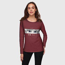 Лонгслив женский Hunter x Hunter, цвет: 3D-принт — фото 2