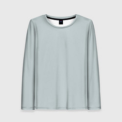 Лонгслив женский Радуга v5 - голубой, цвет: 3D-принт