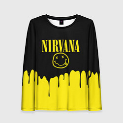 Женский лонгслив Nirvana