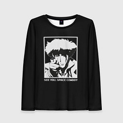 Лонгслив женский Увидимся, ковбой, цвет: 3D-принт