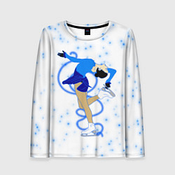 Женский лонгслив Фигурное катание