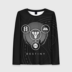 Лонгслив женский DESTINY, цвет: 3D-принт