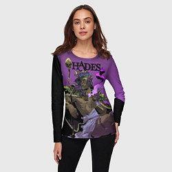 Лонгслив женский Hades - Дионис, цвет: 3D-принт — фото 2