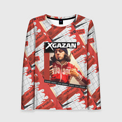 Лонгслив женский Клип Gazan - АБУ БАНДИТ, цвет: 3D-принт