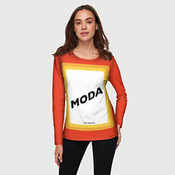 Лонгслив женский Сода - MODA, цвет: 3D-принт — фото 2