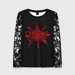 Женский лонгслив Cannibal Corpse