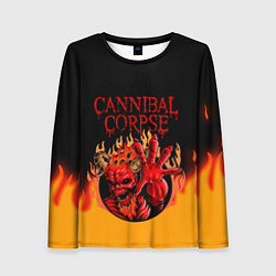 Женский лонгслив Cannibal Corpse Труп Каннибала Z