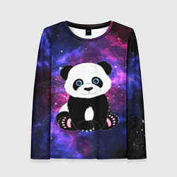 Лонгслив женский Space Panda, цвет: 3D-принт
