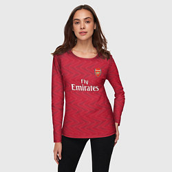 Лонгслив женский Г Мхитарян футболка Арсенал, цвет: 3D-принт — фото 2
