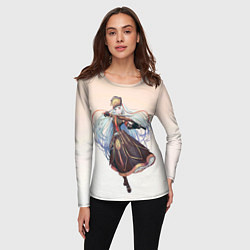 Лонгслив женский Танец Альтаира, цвет: 3D-принт — фото 2