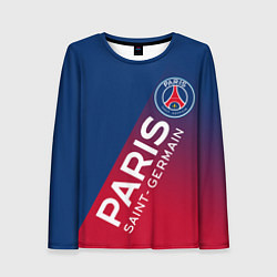 Лонгслив женский ФК ПСЖ PARIS SAINT GERMAIN, цвет: 3D-принт