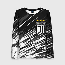 Женский лонгслив JUVENTUS ЮВЕНТУС БРЫЗГИ