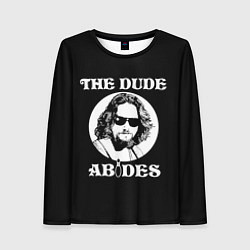 Женский лонгслив The dude ABIDES