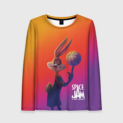 Женский лонгслив Space Jam 2 Багз Банни