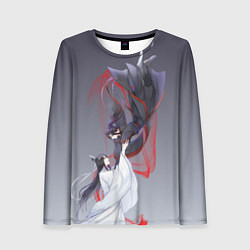 Лонгслив женский Магистр дъявольского культа, цвет: 3D-принт
