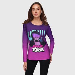 Лонгслив женский Сержант Джон Капитан, цвет: 3D-принт — фото 2
