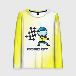 Лонгслив женский Ford - Racing, цвет: 3D-принт