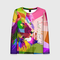 Лонгслив женский I am the lion king, цвет: 3D-принт