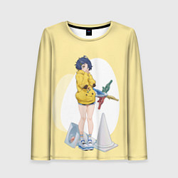 Лонгслив женский А-чан, цвет: 3D-принт