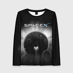 Женский лонгслив Space X